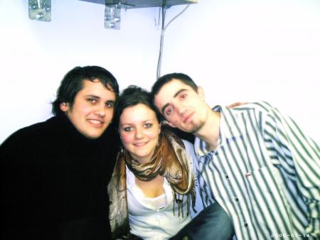 guigui ( cousin), ma cherie ( claudia) et finchi ( floriant)!!
